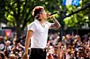 Rapper and producer Jay Park performs at the 2018 Made in America Festival on Sept. 2, 2018, in Philadelphia. [MADE IN AMERICA FESTIVAL]