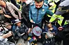 Farmers and tractor drivers clash with police in Gwanak District, southern Seoul, on March 25. [NEWS1]