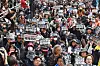 The Korean Peasant's League protest for the impeachment of President Yoon Suk Yeol in Gwanak District, southern Seoul, on March 25. [YONHAP]