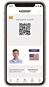 A screen of TripPASS, shared by the Seoul city government on Sunday, displays the mobile passport of a foreign tourist. [SEOUL METROPOLITAN GOVERNMENT]