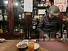 The bartender at Dahee, Mr. Lee, makes the bar's signature gin tonic cocktails. [JIN EUN-SOO]