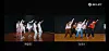 Comparison between the choreography of ILLIT's ″Magnetic″ and NewJeans' ″Ditto.″ [SCREEN CAPTURE]