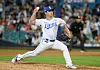 Samsung Lions reliever Oh Seung-hwan pitches against the Hanwha Eagles during a KBO regular-season game at Daegu Samsung Lions Park on June 26. [NEWS1]