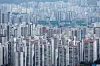 Apartments are seen from Mount Namsan in central Seoul on Sept. 7. [YONHAP]