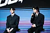 Members of boy band Stray Kids answer questions from reporters during a press conference held at Conrad Seoul hotel in western Seoul on July 19. [DANIELA GONZALEZ PEREZ]