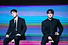 Members of boy band Stray Kids answer questions from reporters during a press conference held at Conrad Seoul hotel in western Seoul on July 19. [DANIELA GONZALEZ PEREZ]