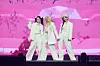 Bada of veteran girl group S.E.S. and members Karina and Winter of aespa perform at the “SMTOWN Live 2025 [The Culture, The Future] in Seoul” held at the Gocheok Sky Dome in western Seoul on Jan. 11 and 12. [SM ENTERTAINMENT]