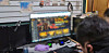 A PC bang (internet cafe) operated by an illegal online gambling network targeting teenagers and seafarers is seen in this photo provided by the Jeju Provincial Police Agency [JEJU PROVINCIAL POLICE AGENCY]