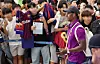 Marcus Rashford arrives at at Incheon International Airport on July 29. [NEWS1]