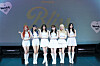 Girl group Weeekly poses for the cameras at Shinhan Sol Pay Square in Mapo District, western Seoul on July 9. [IST ENTERTAINMENT]