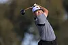 Im Sung-jae hits a tee shot on the second hole during the first round of the Farmers Insurance Open at Torrey Pines South Course in La Jolla, California on Jan. 22. [GETTY IMAGES]