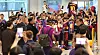 Korean fans welcome FC Barcelona at Incheon International Airport on July 29. [NEWS1]
