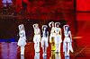Girl group NMIXX performs during its first world tour, ″Episode 1: Zero Frontier,″ held at Inspire Arena in Incheon on Nov. 29 and 30. [JYP ENTERTAINMENT]