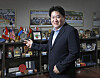 Kim Sang-hyuck, dean of Gachon University's International College, talks during an interview with the Korea JoongAng Daily at the university campus in Seongnam, Gyeonggi, on Sept. 8. [PARK SANG-MOON]