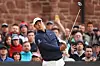 Tom Kim tees off on the 3rd hole during Day Four of the Genesis Scottish Open at The Renaissance Club in Berwick, Scotland on July 16, 2023. [GETTY IMAGES]