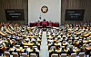 National Assembly Speaker Woo Won-shik tables the amendment to the Broadcasting Act at a plenary session in Seoul on Aug. 4, 2025. [YONHAP]