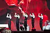 Trot band Mytro performs at the “SMTOWN Live 2025 [The Culture, The Future] in Seoul” held at the Gocheok Sky Dome in western Seoul on Jan. 11 and 12. [SM ENTERTAINMENT]