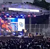 The band Lucy performs at Kyung Hee University's spring festival in eastern Seoul on May 15. [KIM DONG-EUN]