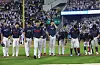 Lotte Giants players react to their 3-2 loss to the LG Twins in the clubs' KBO regular-season game at Jamsil Baseball Stadium in Seoul on July 20. [YONHAP]