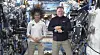 This image made from a NASA live stream shows NASA astronauts Suni Williams and Butch Wilmore during a press conference from the International Space Station on Friday, Sept. 13, 2024. [NASA]