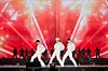 SM Entertainment's male trainees, dubbed SMTR25, perform at the “SMTOWN Live 2025 [The Culture, The Future] in Seoul” held at the Gocheok Sky Dome in western Seoul on Jan. 11 and 12. [SM ENTERTAINMENT]