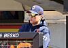 Doosan Bears manager Lee Seung-yuop looks on during a KBO game against the Kia Tigers at Gwangju-Kia Champions Field in Gwangju on May 18. [YONHAP]