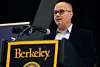 University of California, Berkeley Professor Omar Yaghi speaks during a celebration at UC Berkeley on October 13, 2025 in Berkeley, California. Omar Yaghi was awarded the 2025 Nobel Prize in Chemistry with Richard Robson of the University of Melbourne, Australia, and Susumu Kitagawa of Kyoto University, Japan. [AFP/YONHAP]