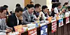 Government officials hold the fourth plenary session of the Minimum Wage Commission on June 10 at the Sejong Government Complex in Sejong. [NEWS1]