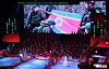 This photo, published by the Korean Central News Agency on June 30, 2025, shows an art performance staged in Pyongyang on June 29. [YONHAP]