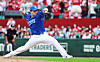 Samsung Lions pitcher Choi Won-tae pitches during Game 1 of the first round of KBO playoffs against the SSG Landers at Incheon SSG Landers Field in Incheon on Oct. 9. [YONHAP]