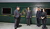 North Korean leader Kim Jong-un on Sept. 1 leaves for China to attend the Victory Day parade set to take place on Sept. 3. [RODONG SINMUN]