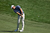 Scottie Scheffler plays his shot on the third hole during the third round of the CJ CUP Byron Nelson at TPC Craig Ranch on May 3 in McKinney, Texas. [AFP/YONHAP]