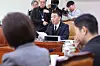 Democratic Party Rep. Kim Yong-min, who introduced a revision to the Commercial Act to mandate the retirement of treasury shares, speaks during a meeting of the Legislation and Judiciary Committee at the National Assembly in Yeouido, western Seoul, on Feb. 20. [NEWS1]