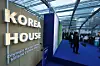 An opening ceremony for Korea House, Korea's hospitality space for the 2026 Winter Olympics, is underway at Villa Necchi Campiglio in Milan on Feb. 5. [YONHAP]