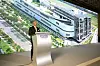 Hyundai Motor Group Executive Chair Euisun Chung speaks at the opening ceremony of the Hyundai Motor Group Global Innovation Center Singapore (HMGICS) on Tuesday. [HYUNDAI MOTOR]
