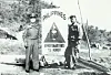 Maj. Maximo P. Young, left, in Korea during the war. [MAXIMO P. YOUNG]