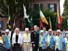Filipino veterans, including 2nd Lt. Jaime P. Cardano, far right, at an event to commemorate the Philippines’ participation in the Korean War. [JAIME P. CARDANO]