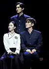 Clockwise from top, actors Jeon Jae-hong as Lee Su-han; Park Eun-tae as Yun I-seon; and Park Ji-yeon as Seo Jin-yeon in the musical 'Il Tenore' [OD COMPANY]