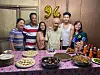 Pvt. Segundino Atrero with his family on his 96th birthday. [SEGUNDINO ATRERO]