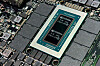 An Nvidia GB10 Grace Blackwell Superchip is displayed at the company's GTC conference in San Jose, California, on March 19. [REUTERS/YONHAP]