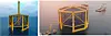 Shenlan No. 1, which China installed in 2018 in the Korea-China Provisional Measures Zone (PMZ) in the Yellow Sea [OFFICE OF REP. EOM TAE-YOUNG]