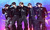 Rookie boy band NouerA performs ″N.I.N (New is Now),' the lead track of its debut EP ″Chapter: New is Now″ at the multipurpose performance venue Blue Square in central Seoul on Feb. 26. [NEWS1]