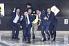 Presidential Security Service agents participate in a security demonstration event at the Presidential Security Training Center in Gangseo District, western Seoul, on May 27. [JOINT PRESS CORPS]