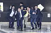 Presidential Security Service agents participate in a security demonstration event at the Presidential Security Training Center in Gangseo District, western Seoul, on May 27. [JOINT PRESS CORPS]