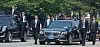 Presidential Security Service agents participate in a security demonstration event at the Presidential Security Training Center in Gangseo District, western Seoul, on May 27. [JOINT PRESS CORPS]