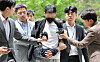 A man surnamed Kang who ordered the vandalizing of Gyeongbok Palace attends his court hearing at Seoul Central District Court in Seocho District, southern Seoul on May 25, 2024. [YONHAP]