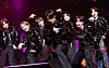 Rookie boy band NouerA performs ″N.I.N (New is Now),' the lead track of its debut EP ″Chapter: New is Now″ at the multipurpose performance venue Blue Square in central Seoul on Feb. 26. [NEWS1]
