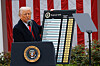 U.S. President Donald Trump speaks during an event to announce new tariffs in the Rose Garden at the White House in Washington on April 2. [REUTERS/YONHAP]