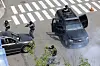Presidential Security Service agents participate in a security demonstration event at the Presidential Security Training Center in Gangseo District, western Seoul, on May 27. [JOINT PRESS CORPS]