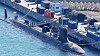 The Virginia-class nuclear-powered submarine USS Missouri is docked at the Busan Naval Base in Busan on Dec. 17, 2023.[NEWS1]